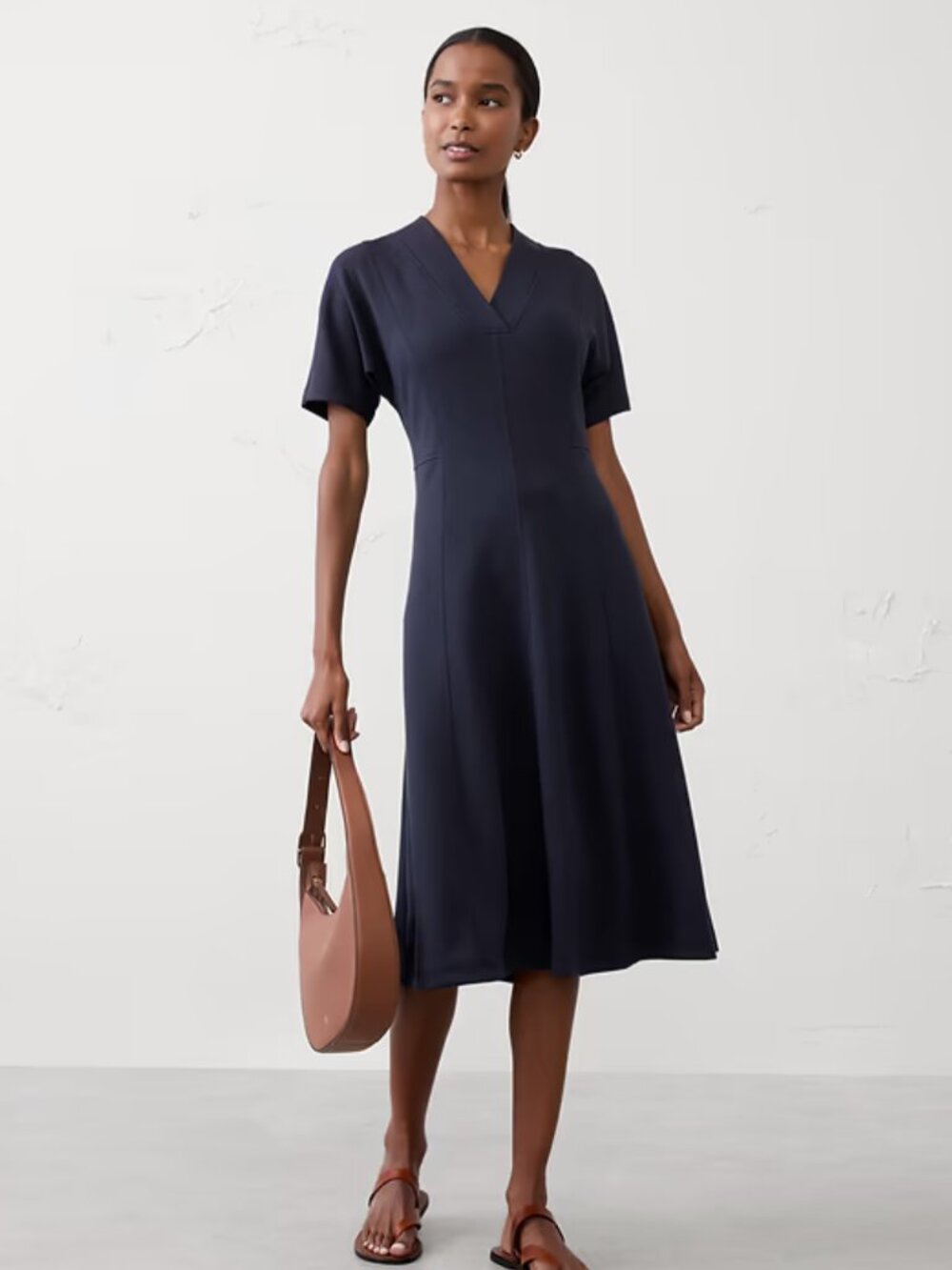 Soft touch Midi Dress